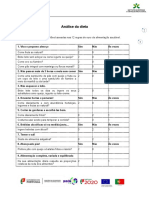 Questionário Alimentação Saudável