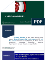 Cardiomyopathies: Lecturer Radu A. Sascău MD, PHD