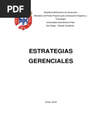 Estrategias Gerenciales Trabajo