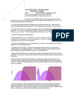 1.018/7.30J Ecology 1: The Earth System Problem Set 3, Fall 2009 Assigned: Ses #16 Due: Ses #20 at The Beginning of Class