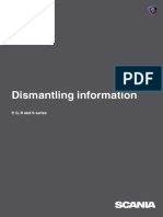 Scania P, G, R and S Series Workshop Manual - Dismantling Information PDF