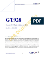 GT928 Datashet English PDF