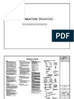 Pile Foundation For Conveyer