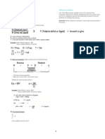 Common Conversions: Methods of Calculation