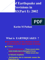 002 Basics of EQ and Provisions in Is 1893