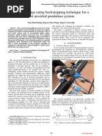 Control Design Using Backstepping Technique For A Cart-Inverted Pendulum System