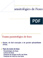 Exame Parasitológico de Fezes