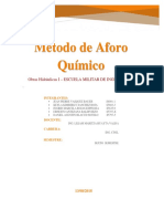 Aforo Químico