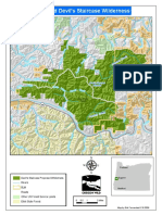 Devils Staircase Wilderness Map