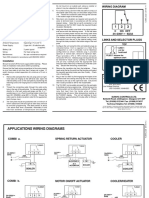 Wiring Diagram: Programmable Room Thermostat