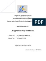 Rapport de Stage