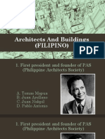 Filipino Architect & Building