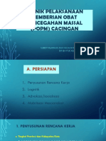 Pelaksanaan POPM Cacingan SUMBAR