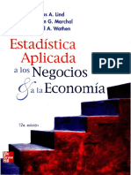 Estadistica Aplicada A Los Negocios y A PDF