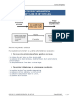 Cours Bac S Si - Acquerir L Information - Les Capteurs