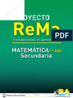 5db670 Rema Matematica 1er Ano R00a3 PDF