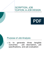 Job Description Job Specification Job 2