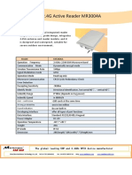 Active Integrated Reader MR3004A