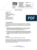 MDSAP QMS P0013.004 Continual Improvement Procedure 2019-01-11