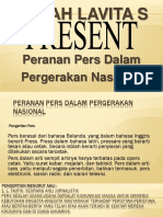 Peranan Pers Dalam Pergerakan Nasional