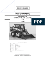 New Holland C185 Skid Steer (Compact Track Loader) Parts Catalogue Manual PDF