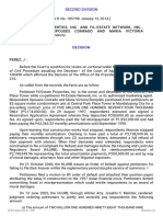 Petitioners Vs Vs Respondents: Second Division