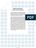 WHO Classification of Soft Tissue Tumours