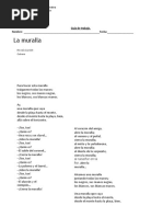 La Muralla, Poema