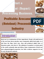 Start A Betel Nut (Supari) Processing Business-374974 PDF