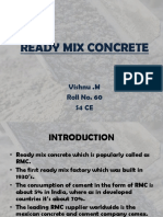 Ready Mix Concrete