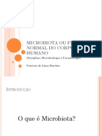 Aula 3 (Microbiota Ou Flora Normal Do Corpo Humano)