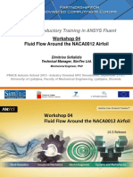 Fluent-Intro 14.5 WS04 Airfoil PDF