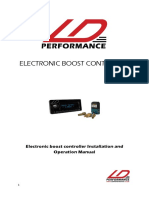 Electronic Boost Controller Installation and Operation Manual