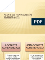 Agonistas y Antagonistas Adrenergicos PDF