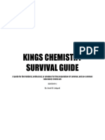 KINGS CHEMISTRY SURVIVAL GUIDE A Guide For The Hobbyist Enthusiast or Amateur For The Preparation of Common and Un Common Laboratory Chemical PDF