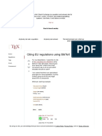 Citing Eu Regulations Using Bibtex: Here'S How It Works