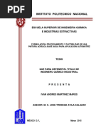 Formulacion Procesamiento y Factibilidad de Una Pintura Acrilica Base Agua para Aplicacion Automotriz PDF