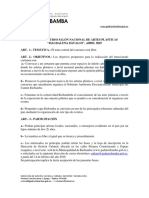 Bases Salon Nacional de Artes Plasticas Magdalena Davalos Abril 2019 - Ultimo Fechas