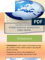 Unit 1globalization Eprg Model and International Marketing