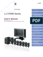 LJ-V7000 Series: User's Manual