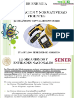 2.-Legislacion Y Normatividad Vigentes: Ahorro de Energia