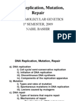 Dna Replication Lecture Notes