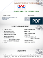 Password Protected Circuit Breaker: Audisankara Institute of Technology