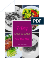 7 Day Sample Menu