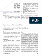 Vapor Pressure of Ammonium Nitrate Je60013a020