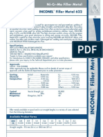 Inconel 622 Ernicrmo-10 Uns n06022