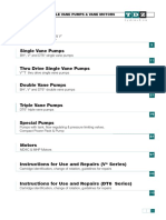 Motors: Single and Multiple Vane Pumps & Vane Motors