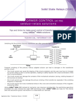 Transformer Control Celduc Relais Solutions: Solid State Relays (SSR)