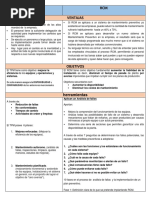 Tabla Comparativa TPM Vs RCM