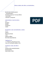 Hmg-Coa Reductase Inhibitors (Statins) : Side Effects, Contraindications, Interactions